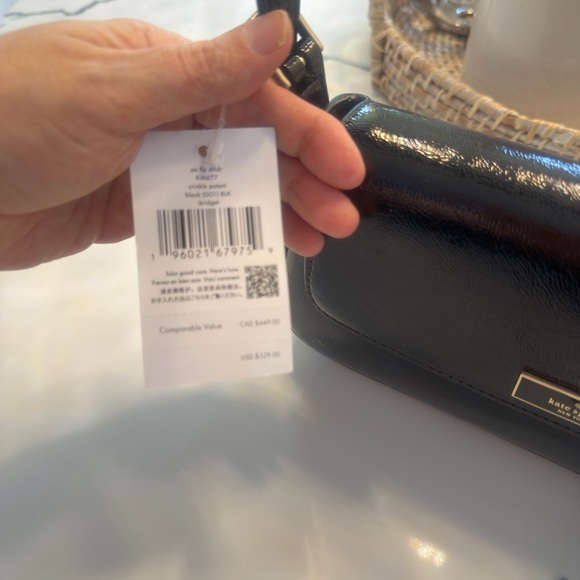Kate Spade Shiny Black Clutch - Picture 2 of 16